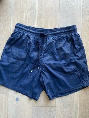 Vilebrequin Navy Star-Pattern Swim Trunks